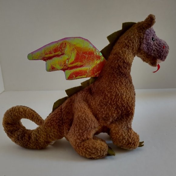 Ty Beanie Baby Scorch The Dragon Retired 1998 - Picture 4 of 9